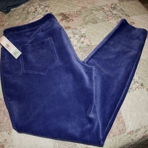 Size 16-18 Ultra Violet Corduroy Leggings in Women